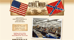 Desktop Screenshot of ohiocivilwarshow.com